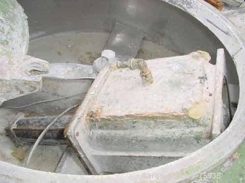USED: Prodex 500 liter (11.5 cu ft) mixer/cooler combo, stainless steel. Consisting of: (1) type 115JSS high intensity mixer, carbon steel jacketed bowl 36-1/2" diameter x 31" deep. Top cover with ba...