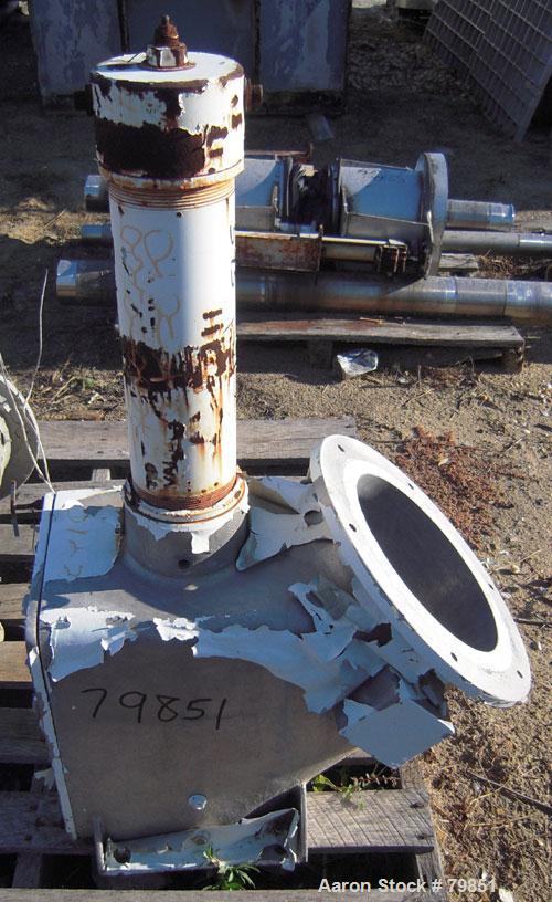 Used: Welex/Papenmeier 500 liter discharge chute including housing and air cylin