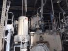 Used- MTI Mixer/Cooler. Combination consists of: (1) MTI high intensity mixer, stainless steel, 26.48 cubiv feet, (750 liter...