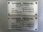 Used Henschel Mixer Cooler Combination. 