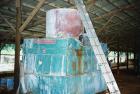 USED: Littleford 1200 liter mixer with 2400 Littleford cooler. Mixermodel LCC-1200 has 200 hp motor. Cooler is model LCC-2400 with Falkgearbox model 1070FR. Comes with 14 spare blades (new/old), 200 ...