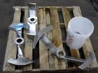 Used Littleford Mixer-Cooler Mixing System Consisting Of: (1) Littleford Model W400 high intensity mixer, 8.8 cubic feet working capacity, 304 stainless steel. Batch weight 220-325 pounds, output 110...