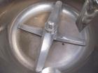 Used Prodex 500 Liter (11.5 cu ft) Mixer/Cooler Combo, Stainless Steel. Consisting of: (1) type 115JSS high intensity mixer, carbon steel jacketed bowl 36-1/2