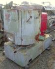 USED: Prodex 500 liter (11.5 cu ft) mixer/cooler combo, stainless steel. Consisting of: (1) type 115JSS high intensity mixer, carbon steel jacketed bowl 36-1/2