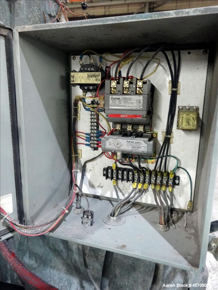 Used High Intensity Mixer, Approximately 40 liter, 316 Stainless Steel Bowl and