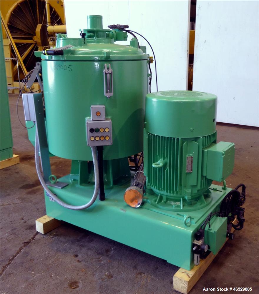 Used Caccia High Intensity Mixer, Model CP0200V, Working Capacity 170 Liters