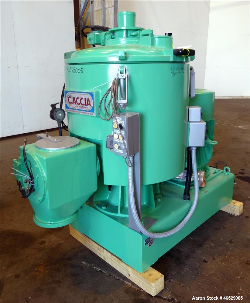 Used Caccia High Intensity Mixer, Model CP0200V, Working Capacity 170 Liters