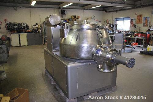 Used-Diosna P400 A Vertical Granulator Mixer for humidified and dried product. Capacity 180 - 220 kilos. Unit comprised of (...