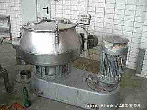 Used-USED: Diosna high intensive mixer, type V200. Material of construction is polished stainless steel on product contact p...