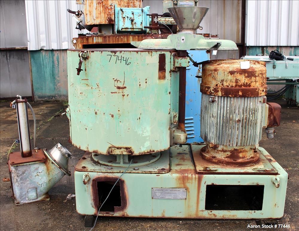 Used Henschel 500 Liter High Intensity Mixer