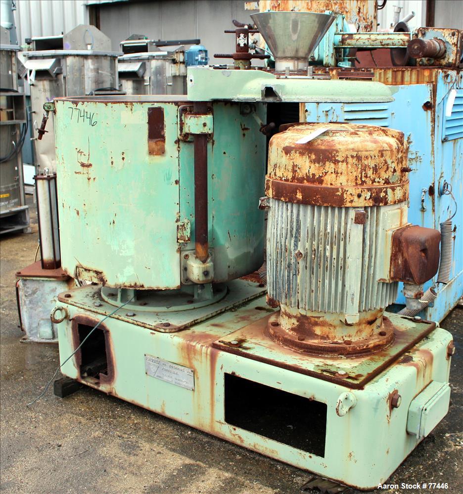 Used Henschel 500 Liter High Intensity Mixer