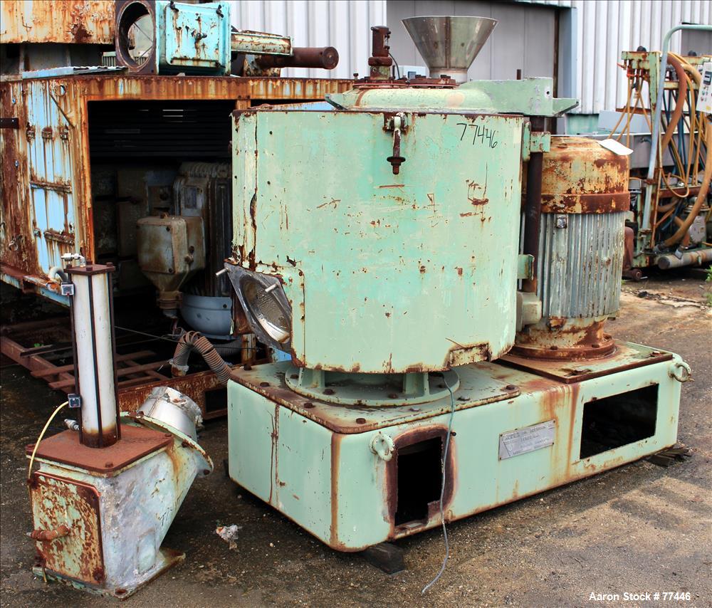 Used Henschel 500 Liter High Intensity Mixer