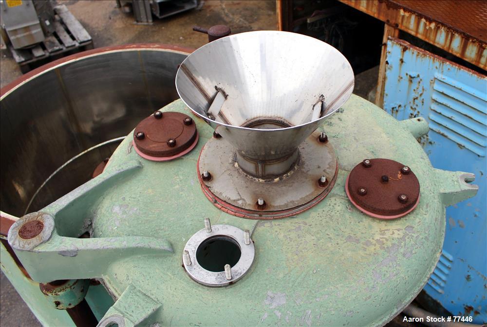 Used Henschel 500 Liter High Intensity Mixer
