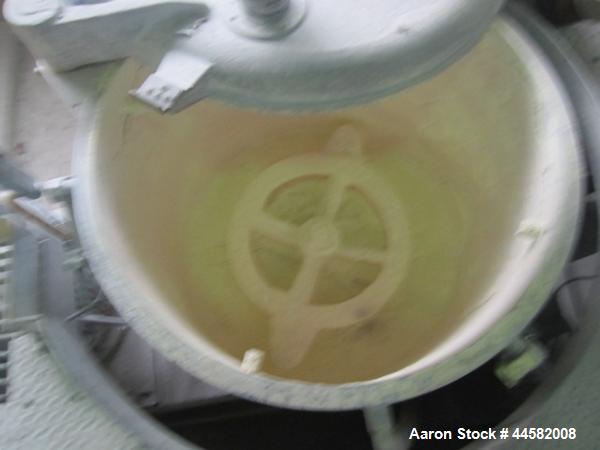 Used Prodex Henschel 500 Liter High Intensity Mixer, Model 115JSS