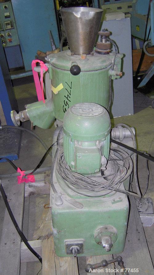 Used Prodex Henschel High Intensity Lab Mixer, Model 2-JSS