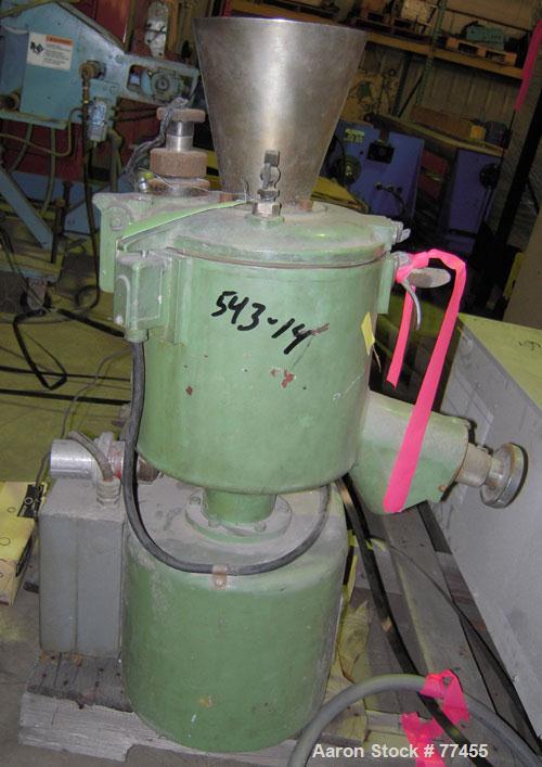 Used Prodex Henschel High Intensity Lab Mixer, Model 2-JSS