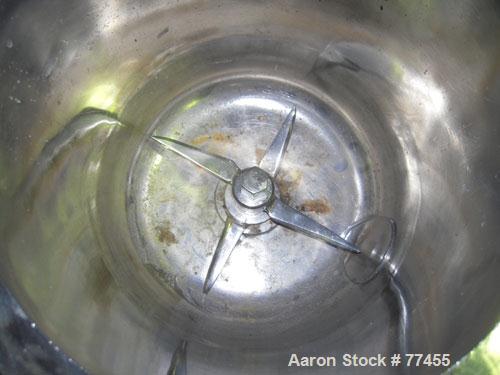 Used Prodex Henschel High Intensity Lab Mixer, Model 2-JSS