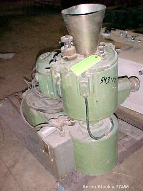 Used Prodex Henschel High Intensity Lab Mixer, Model 2-JSS
