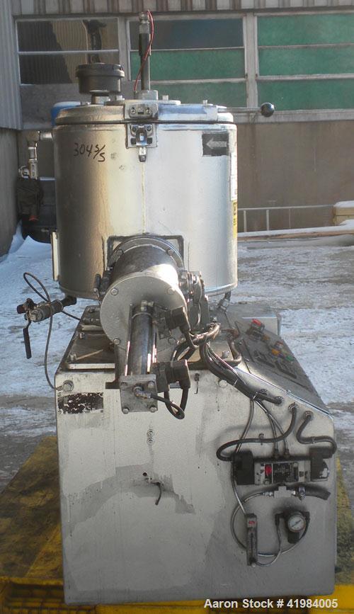 Used- Henschel High Intensity Mixer, model FM 40, 304 stainless steel. 32 Liter (1.1 cubic feet) working capacity (40 liter/...