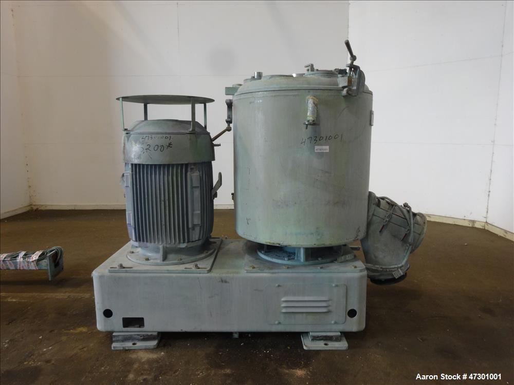 Used Henschel FM Series High Intensity Mixer, Model FM-600C