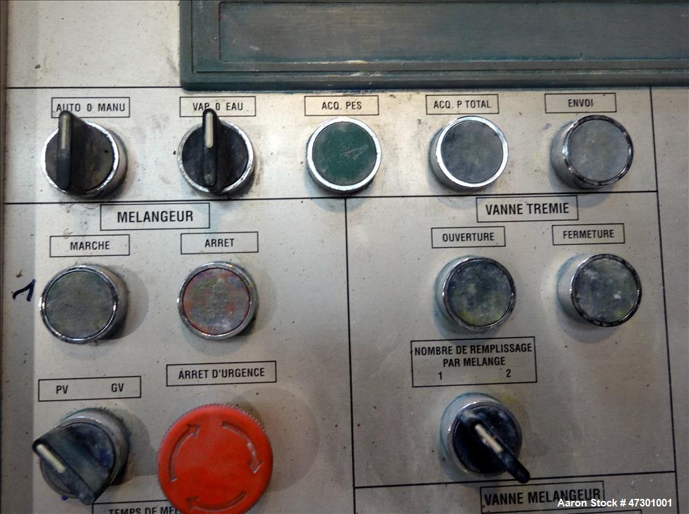 Used Henschel FM Series High Intensity Mixer, Model FM-600C