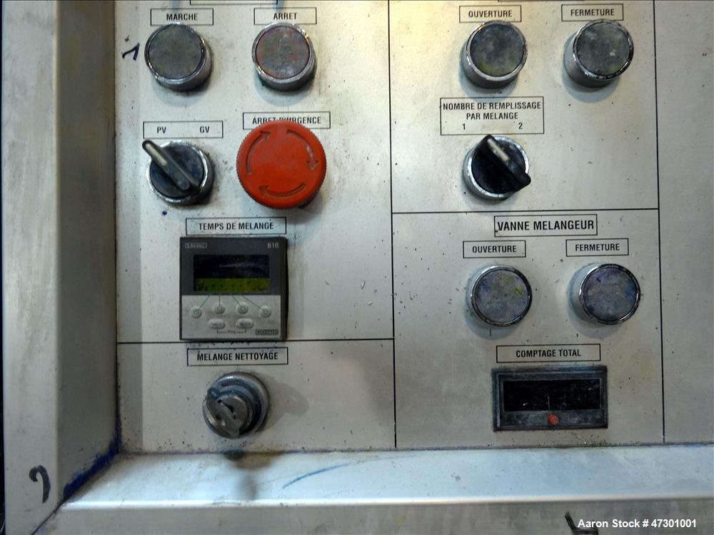 Used Henschel FM Series High Intensity Mixer, Model FM-600C