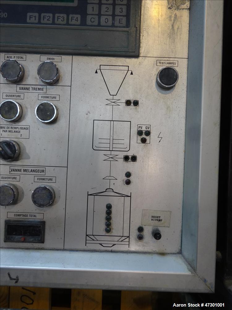 Used Henschel FM Series High Intensity Mixer, Model FM-600C