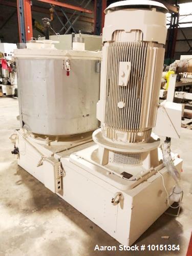 Used Henschel Model FM1000 Stainless Steel High Intensity Mixer