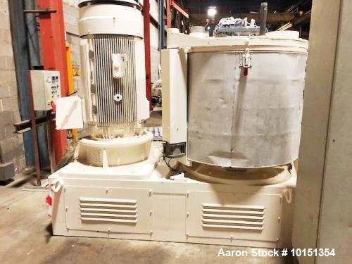Used Henschel Model FM1000 Stainless Steel High Intensity Mixer