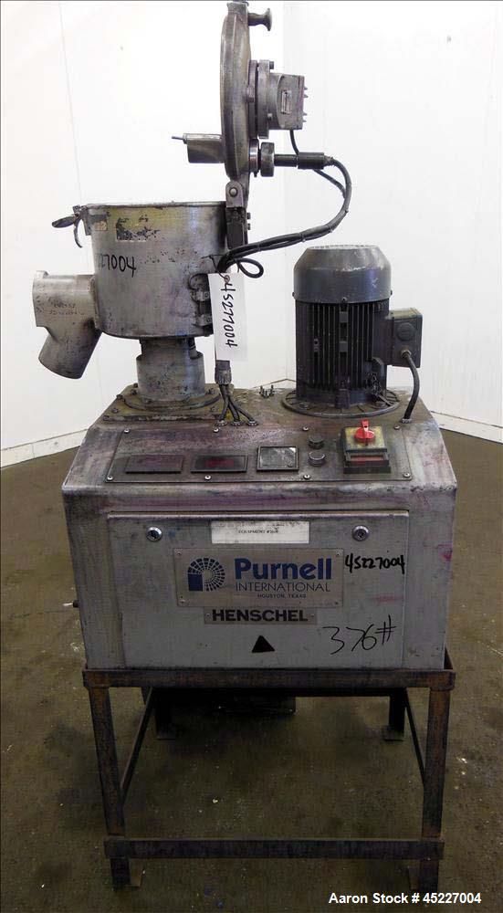 Used Stainless Steel Henschel FM10C Mixer