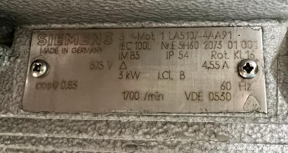 Used Henschel High Intensity Mixer