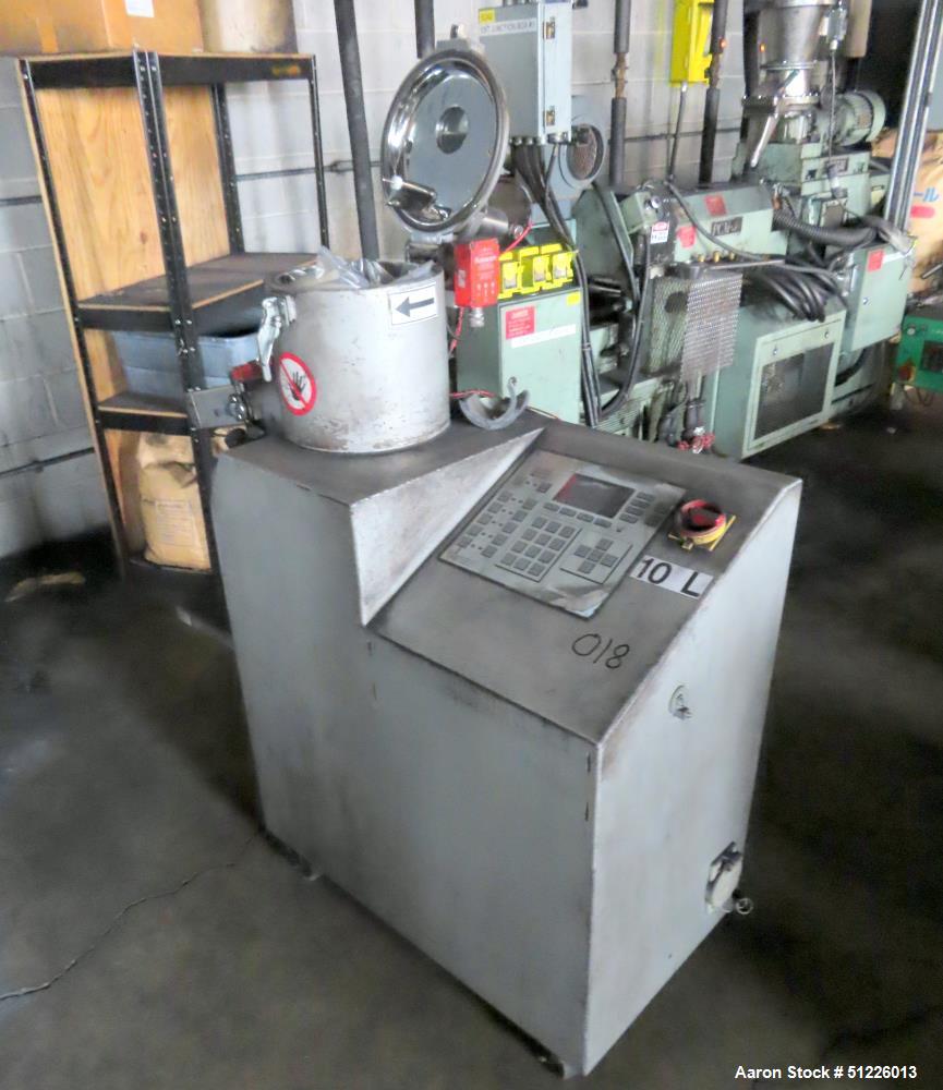 Used - Henschel Fluidizing Mixer, Model FM-10, 5 HP, 304 Stainless Steel