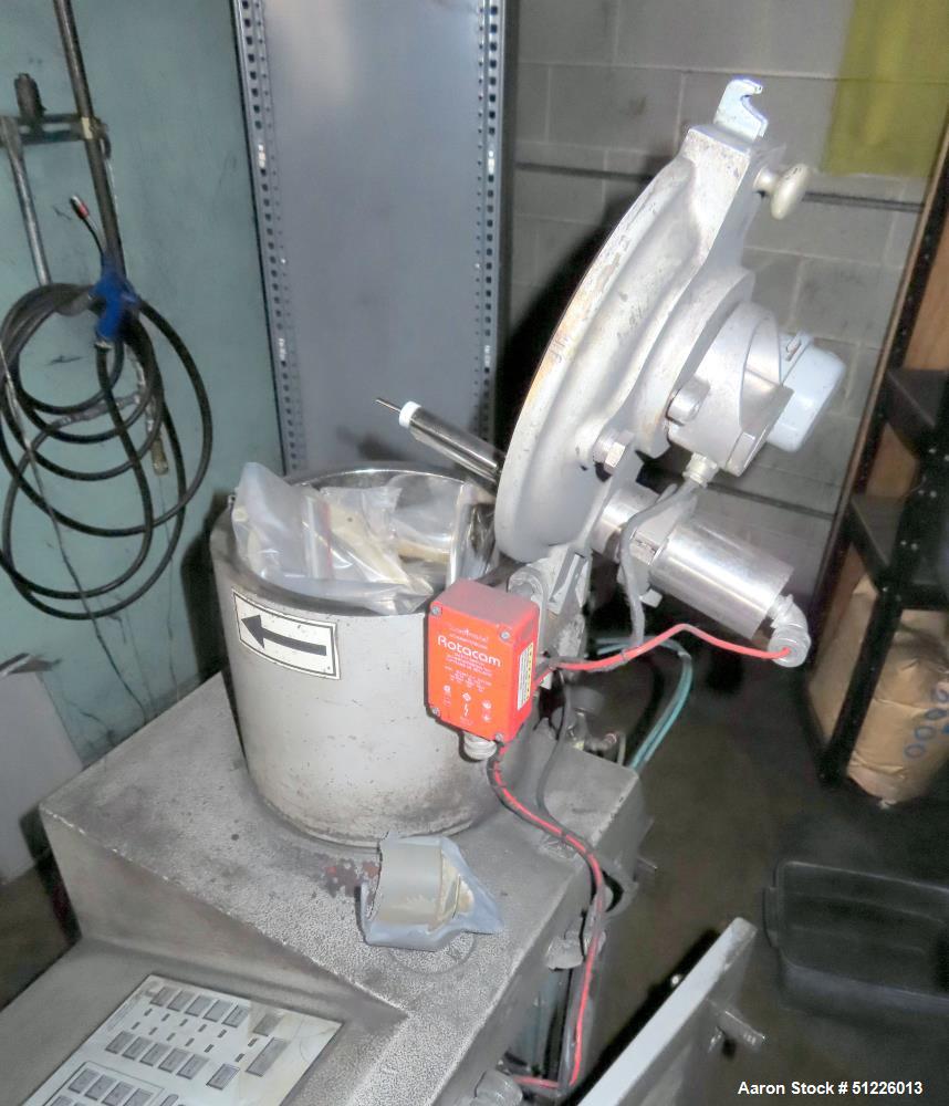 Used - Henschel Fluidizing Mixer, Model FM-10, 5 HP, 304 Stainless Steel