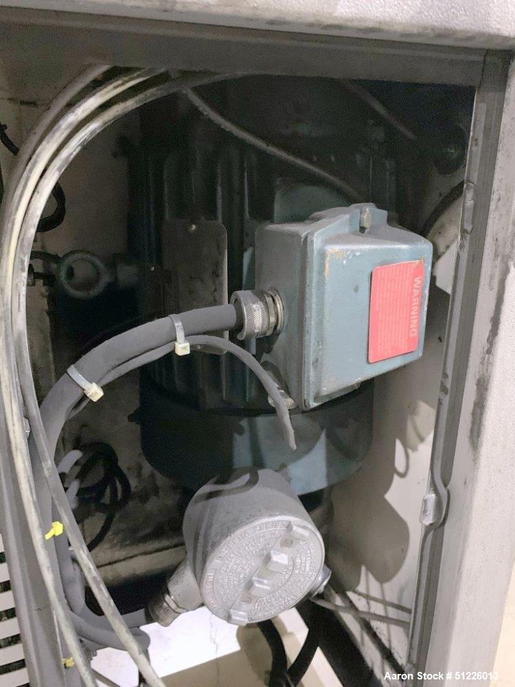 Used - Henschel Fluidizing Mixer, Model FM-10, 5 HP, 304 Stainless Steel