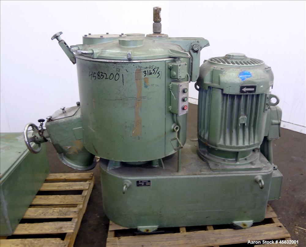 Used Henschel High Intensive Mixer, Type FM 150