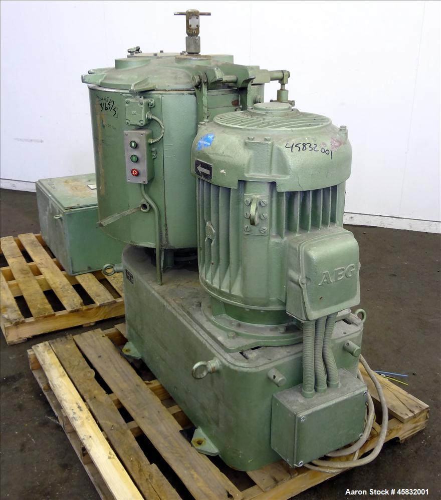 Used Henschel High Intensive Mixer, Type FM 150
