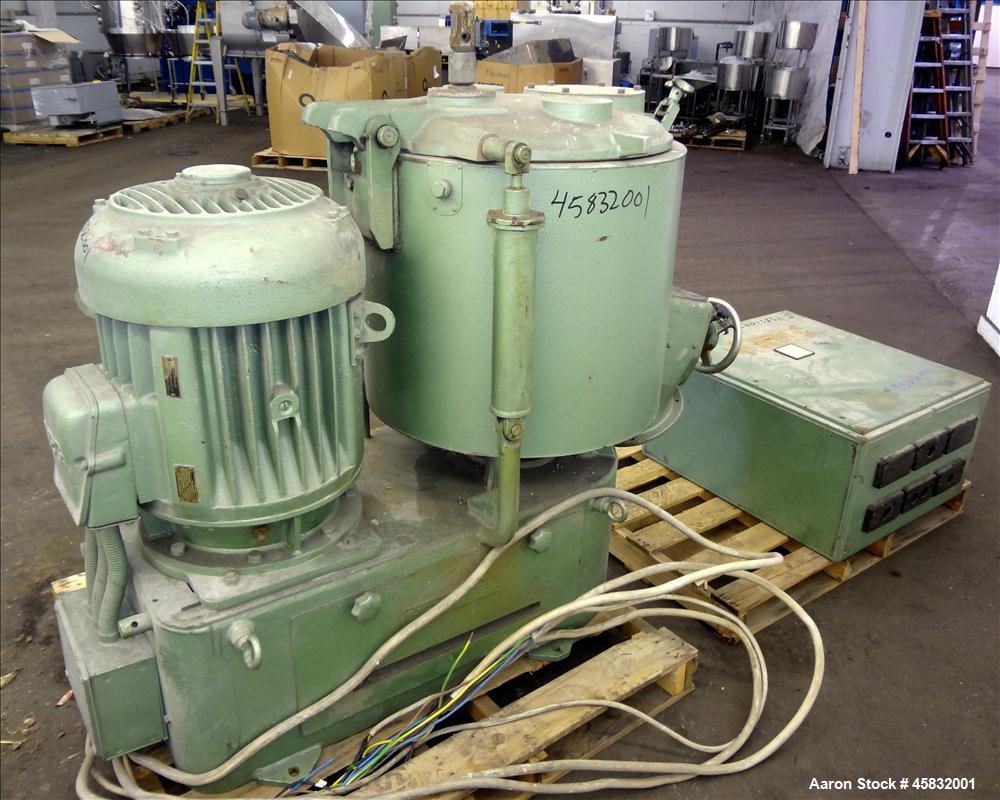 Used Henschel High Intensive Mixer, Type FM 150