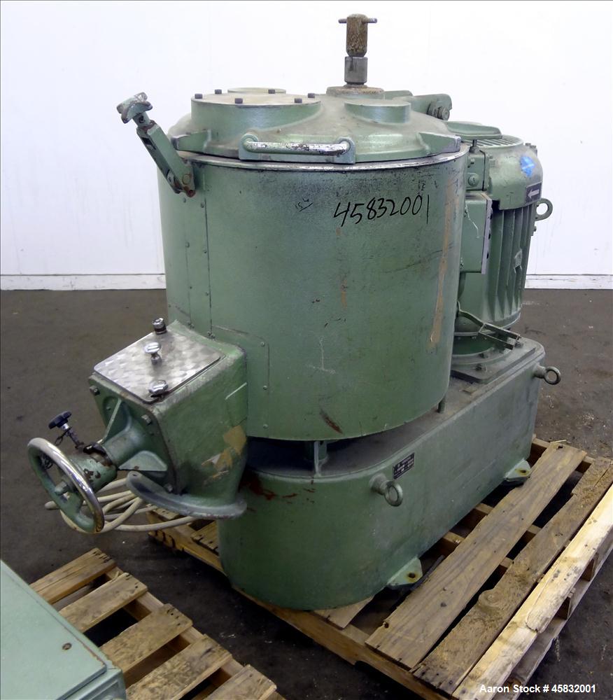 Used Henschel High Intensive Mixer, Type FM 150