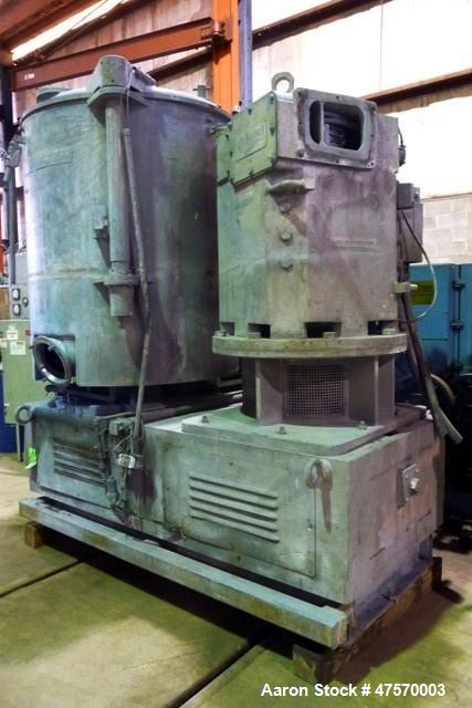 Used Thyssen Henschel High Intensity Mixer, Model FM2000A