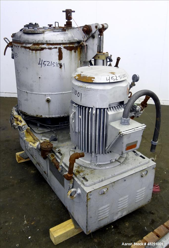 Used Stainless Steel Henschel High Intensity Mixer, 200 Liter (7 Cubic Feet), Model FM 200