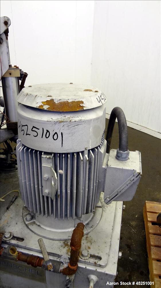 Used Stainless Steel Henschel High Intensity Mixer, 200 Liter (7 Cubic Feet), Model FM 200