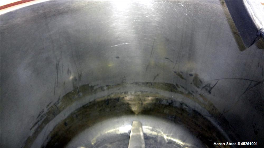 Used Stainless Steel Henschel High Intensity Mixer, 200 Liter (7 Cubic Feet), Model FM 200