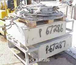Used- Henschel High Intensity Mixer, Type FM500D, 11.5 cubic feet (500 liter). Stainless steel jacketed bowl, 36" diameter x...
