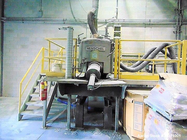 Used Henschel 500 Liter High Intensity Mixer, Model FM500F.