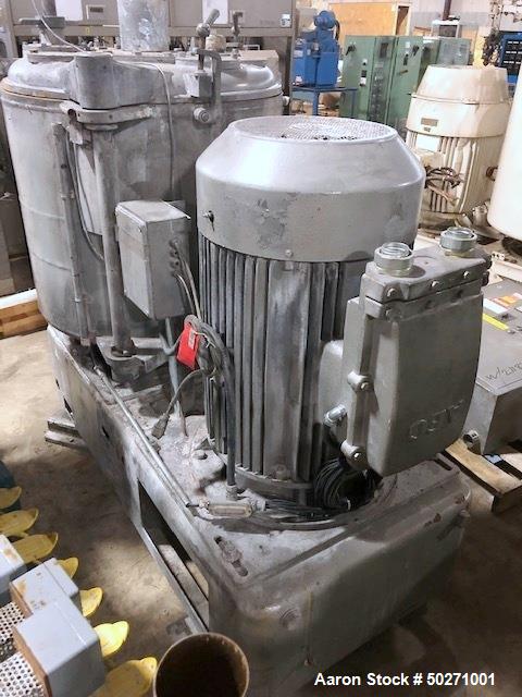 Used Henschel 500 Liter High Intensity Mixer, Model FM500F.