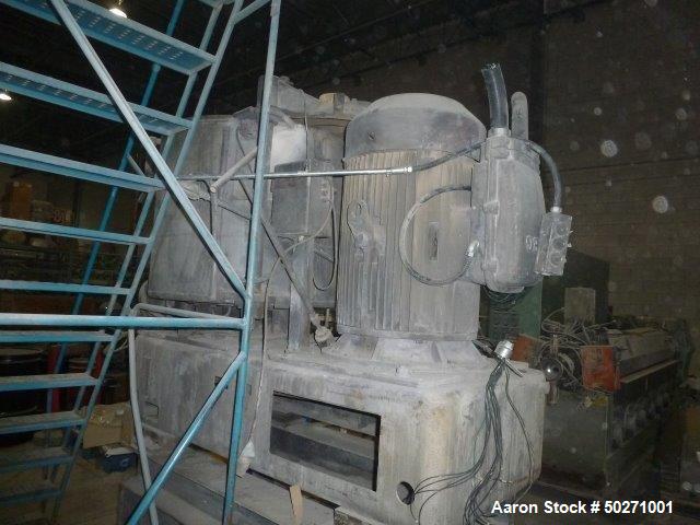 Used- Henschel 500 Liter High Intensity Mixer, Model FM500F.