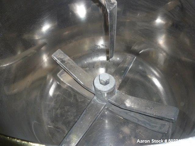 Used Henschel 500 Liter High Intensity Mixer, Model FM500F.