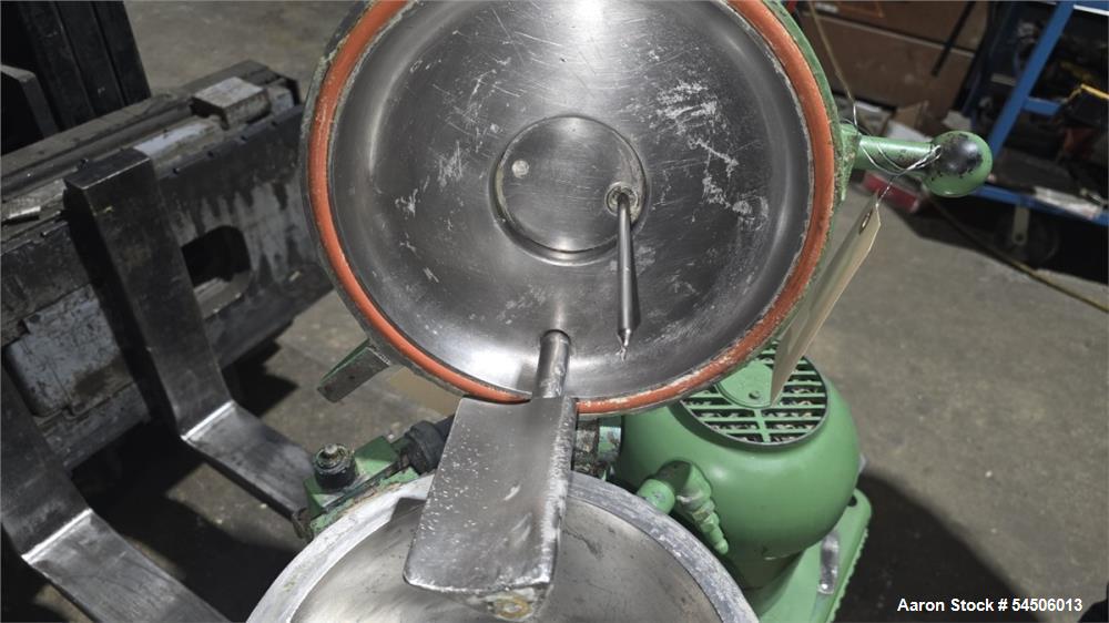 Used Prodex/Henschel JSS 2 High Intensity Laboratory Mixer – 9 Liter High-Speed Batch Mixer