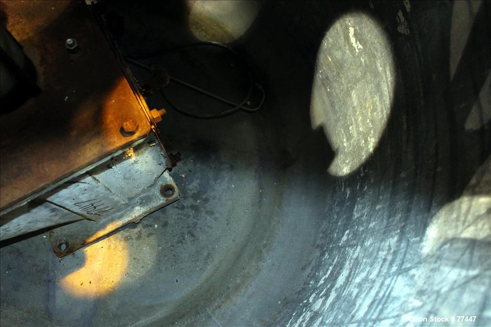 Used Stainless Steel Henschel 1000 Liter High Intensity Mixer