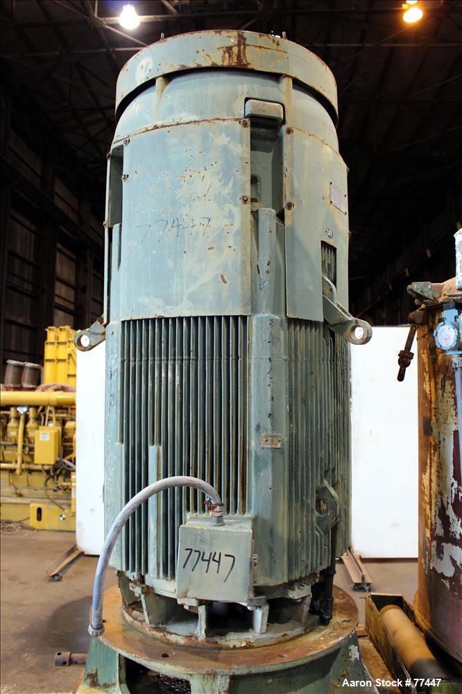 Used Stainless Steel Henschel 1000 Liter High Intensity Mixer